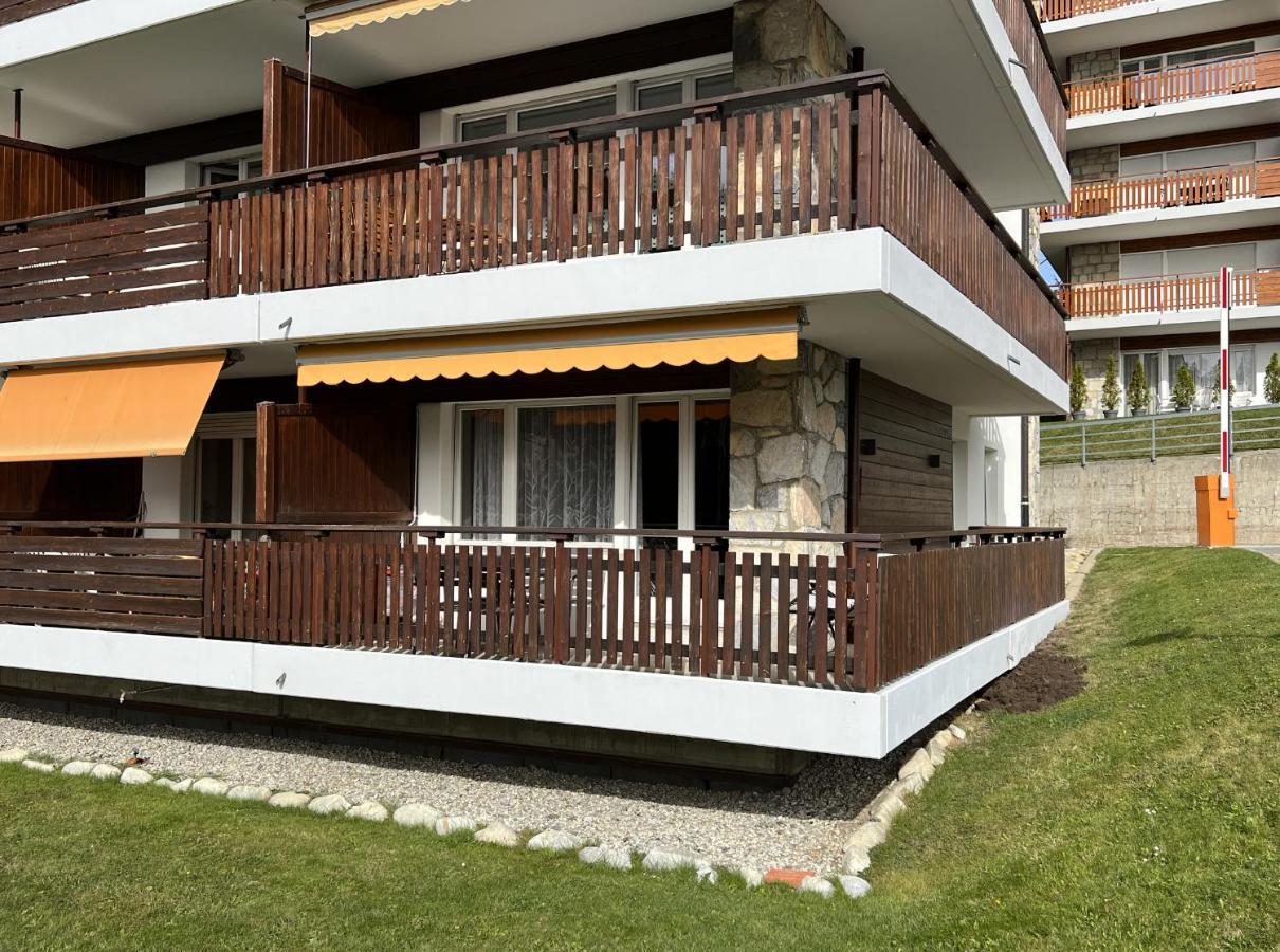 Bel Appartement 3 Pieces Au Pied Des Pistes De Ski Кран-Монтана Экстерьер фото